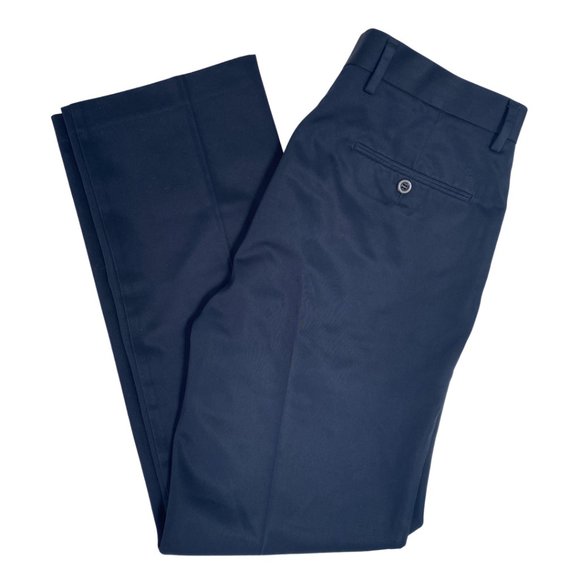 Dockers Essential Khaki Slim Fit Navy Blue 34/32 Men's Pants - Picture 1 of 9